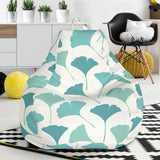 Green Ginkgo Leaves Pattern Bean Bag Cover
