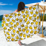 Beer Design Pattern Sarong