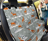 Beautiful Deers Winter Christmas Dog Car Seat Covers