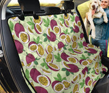 Passion Fruit Pattern Dog Car Seat Covers