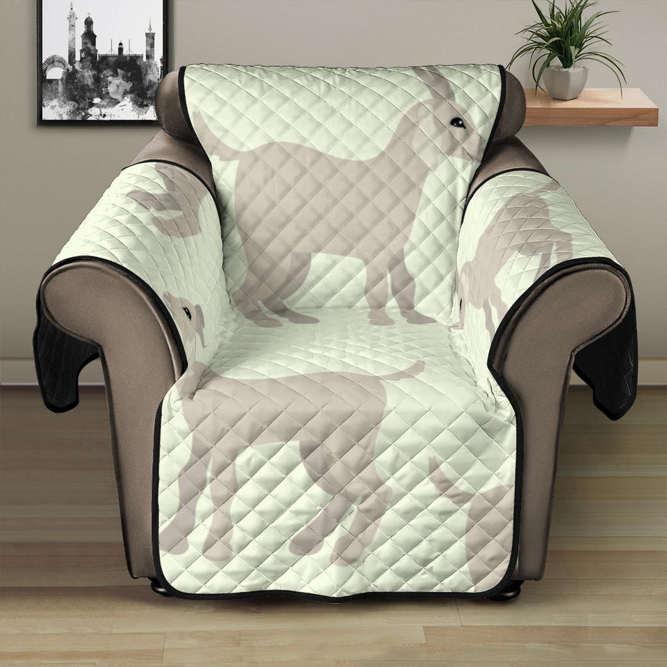 Little young goat pattern Recliner Cover Protector