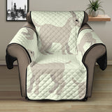 Little young goat pattern Recliner Cover Protector