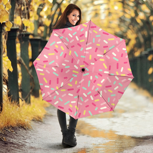Pink Donut Glaze Candy Pattern Umbrella