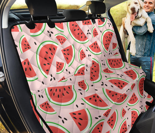 Watermelon Pattern Dog Car Seat Covers