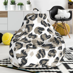 Leopard Skin Print Pattern Bean Bag Cover