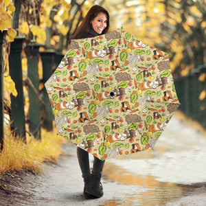 Guinea Pig Pattern Print Design 04 Umbrella