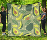 Avocado Pattern Premium Quilt