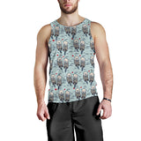 Lovely Sea Otter Pattern Men Tank Top