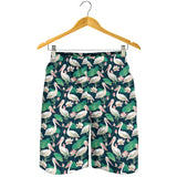 Pelican Pattern Print Design 03 Men Shorts