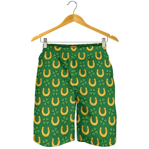 Horseshoes Pattern Print Design 05 Men Shorts
