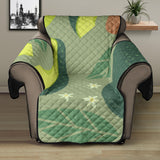 Avocado pattern Recliner Cover Protector