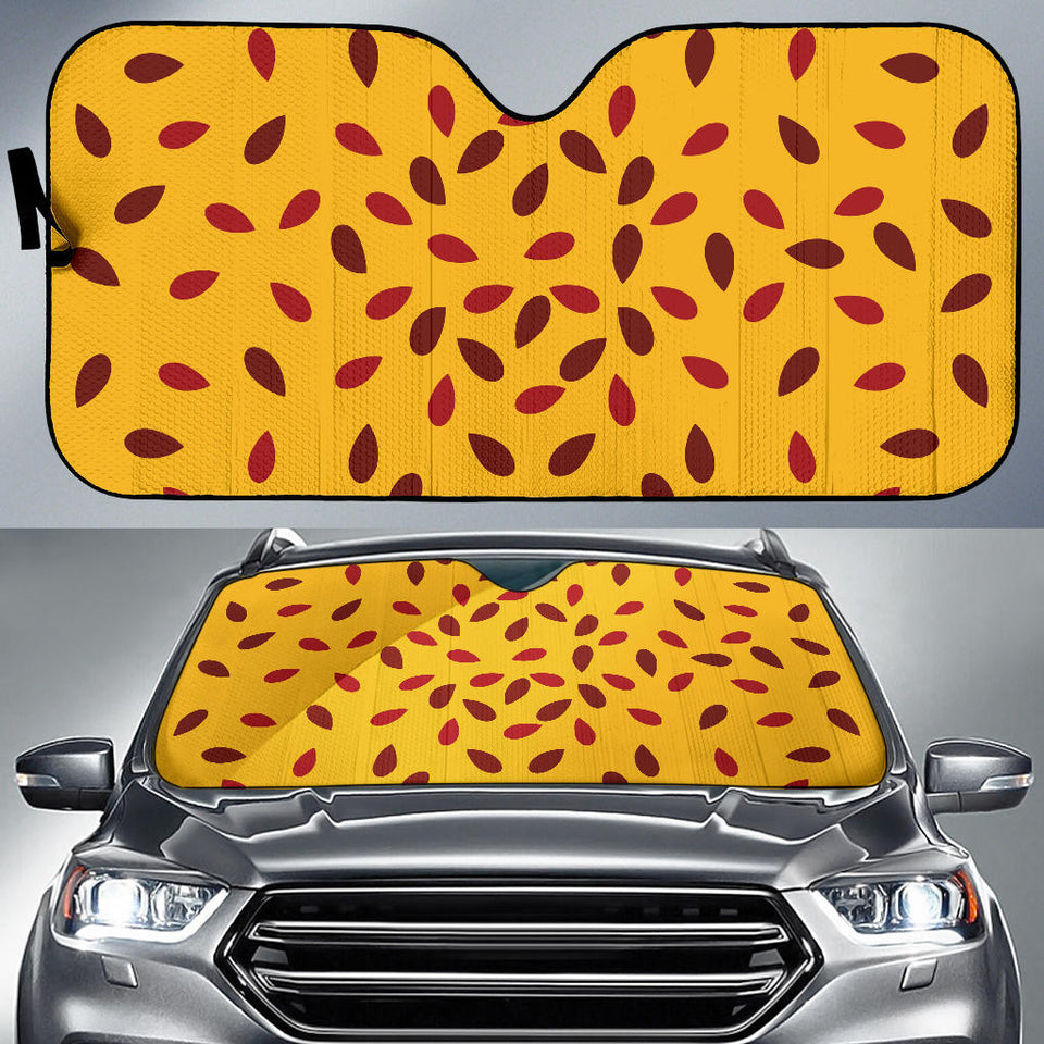 Passion Fruit Texture Car Sun Shade
