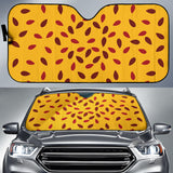 Passion Fruit Texture Car Sun Shade