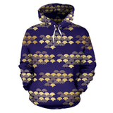 Beautiful Japanese Fan Pattern Men Women Pullover Hoodie