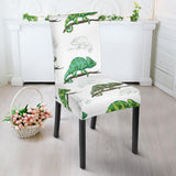 Chameleon Lizard Pattern Dining Chair Slipcover