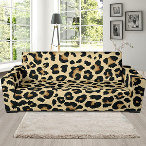 Leopard Print Design Pattern Sofa Slipcover