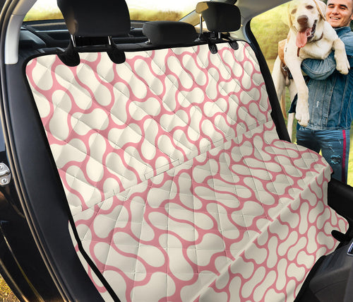 Peanuts Texture Pattern Dog Car Seat Covers