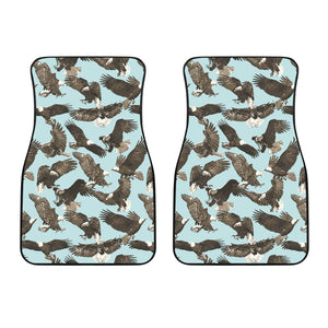 Eagle Pattern Print Design 01 Front Car Mats