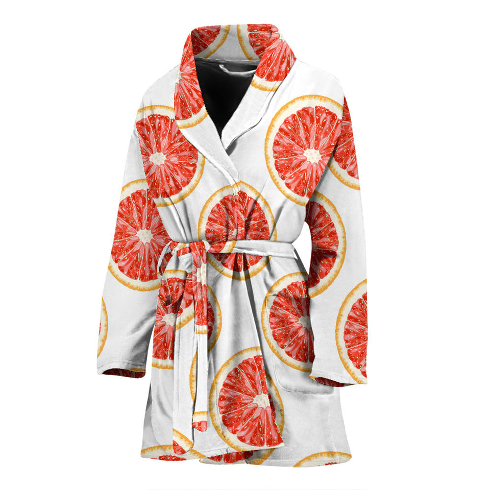 Grapefruit Pattern Women'S Bathrobe