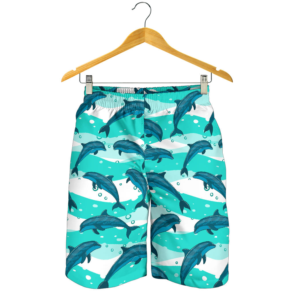 Dolphin Sea Pattern Men Shorts