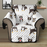 Chihuahua dog pattern Recliner Cover Protector