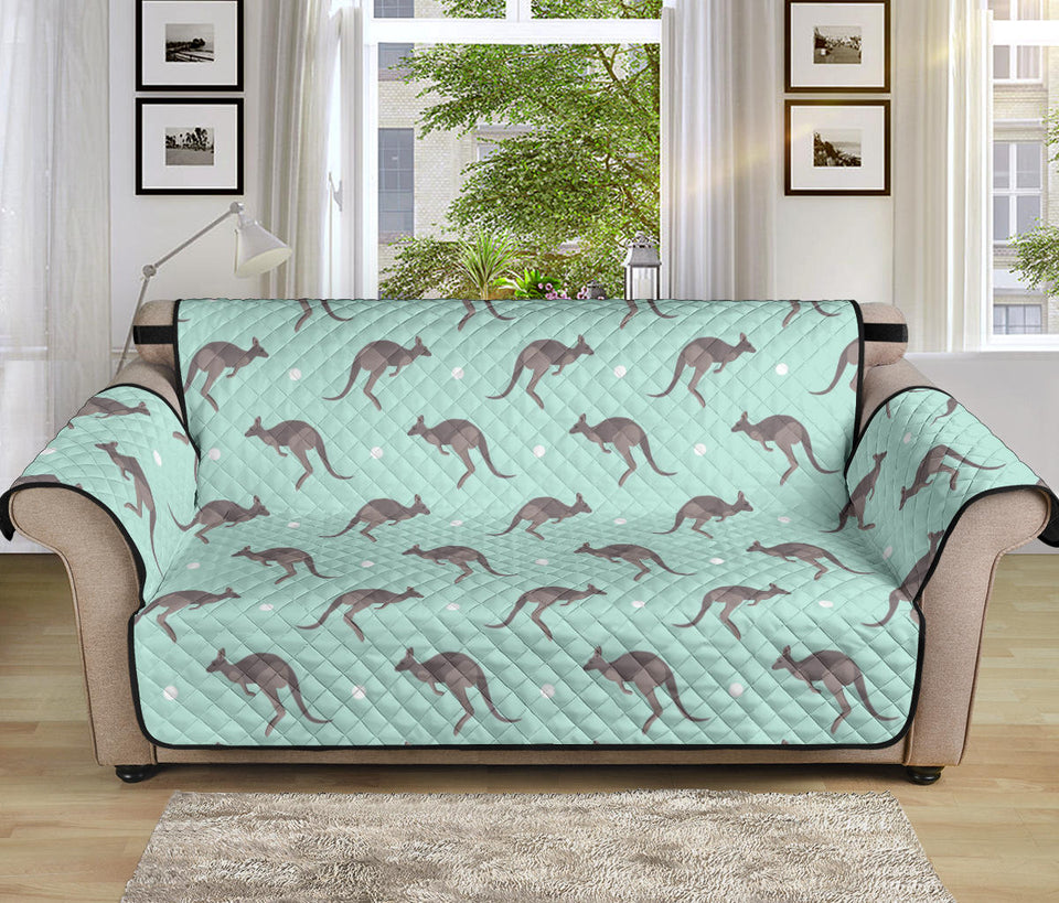 Kangaroo pattern background Sofa Cover Protector