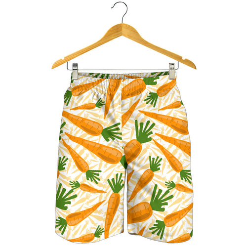 Carrot Pattern Print Design 01 Men Shorts