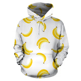 Banana Pattern Men Women Pullover Hoodie