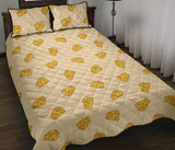 Cheese pattern Quilt Bed Set