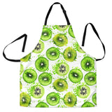 Watercolor Kiwi Pattern Adjustable Apron