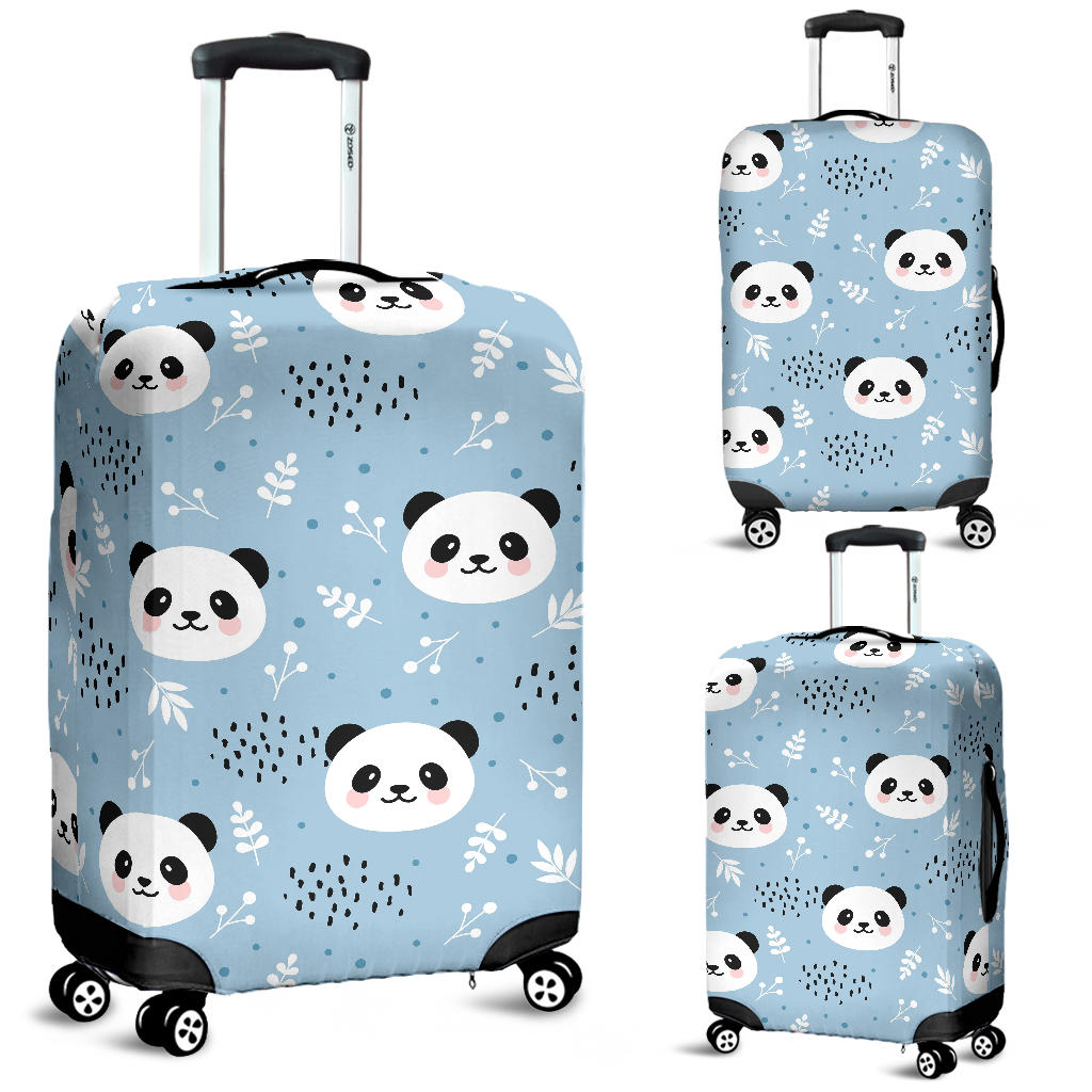 Cute Panda Pattern Luggage Covers