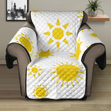 Sun pattern Recliner Cover Protector