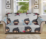 Cute ninja pattern Sofa Cover Protector