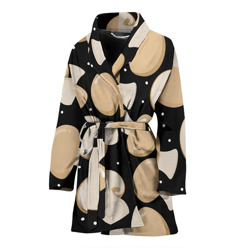 Champignon Mushroom Pattern Women'S Bathrobe