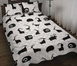 Goat ram pattern Quilt Bed Set