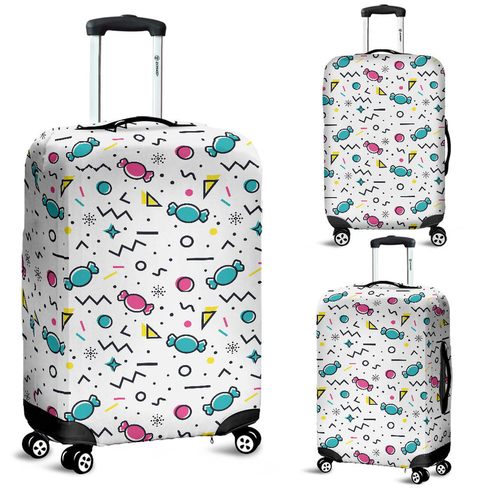 Candy Design Pattern Luggage Covers
