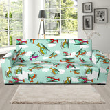 Helicopter Design Pattern Sofa Slipcover
