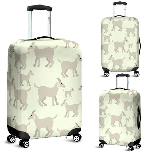 Little Young Goat Pattern Luggage Covers