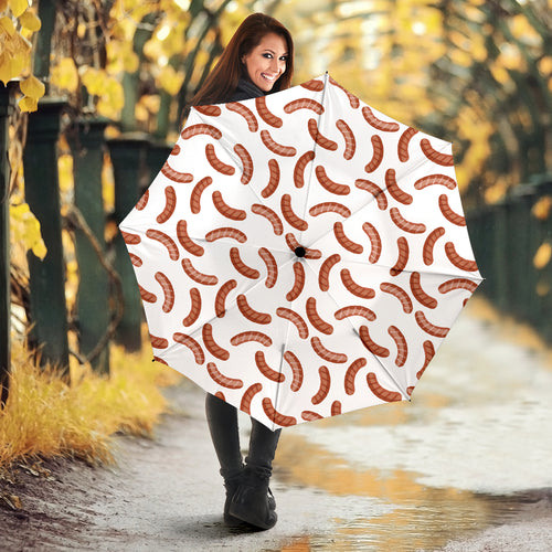 Sausage Pattern Print Design 04 Umbrella