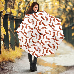 Sausage Pattern Print Design 04 Umbrella