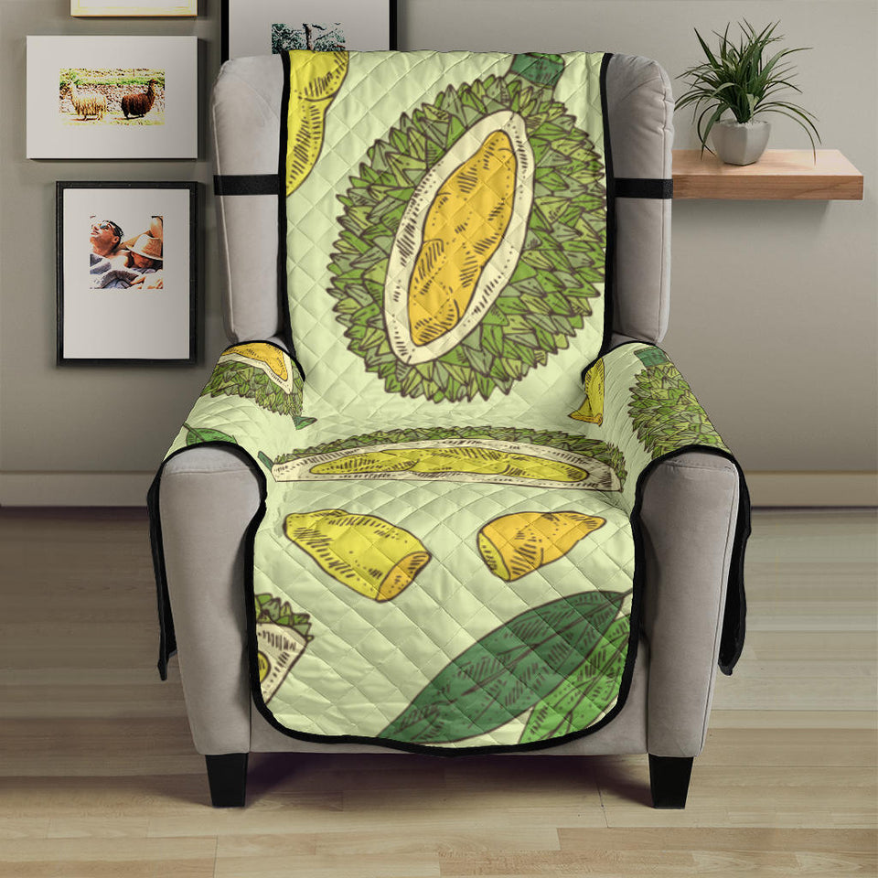 Durian leaves pattern background Chair Cover Protector