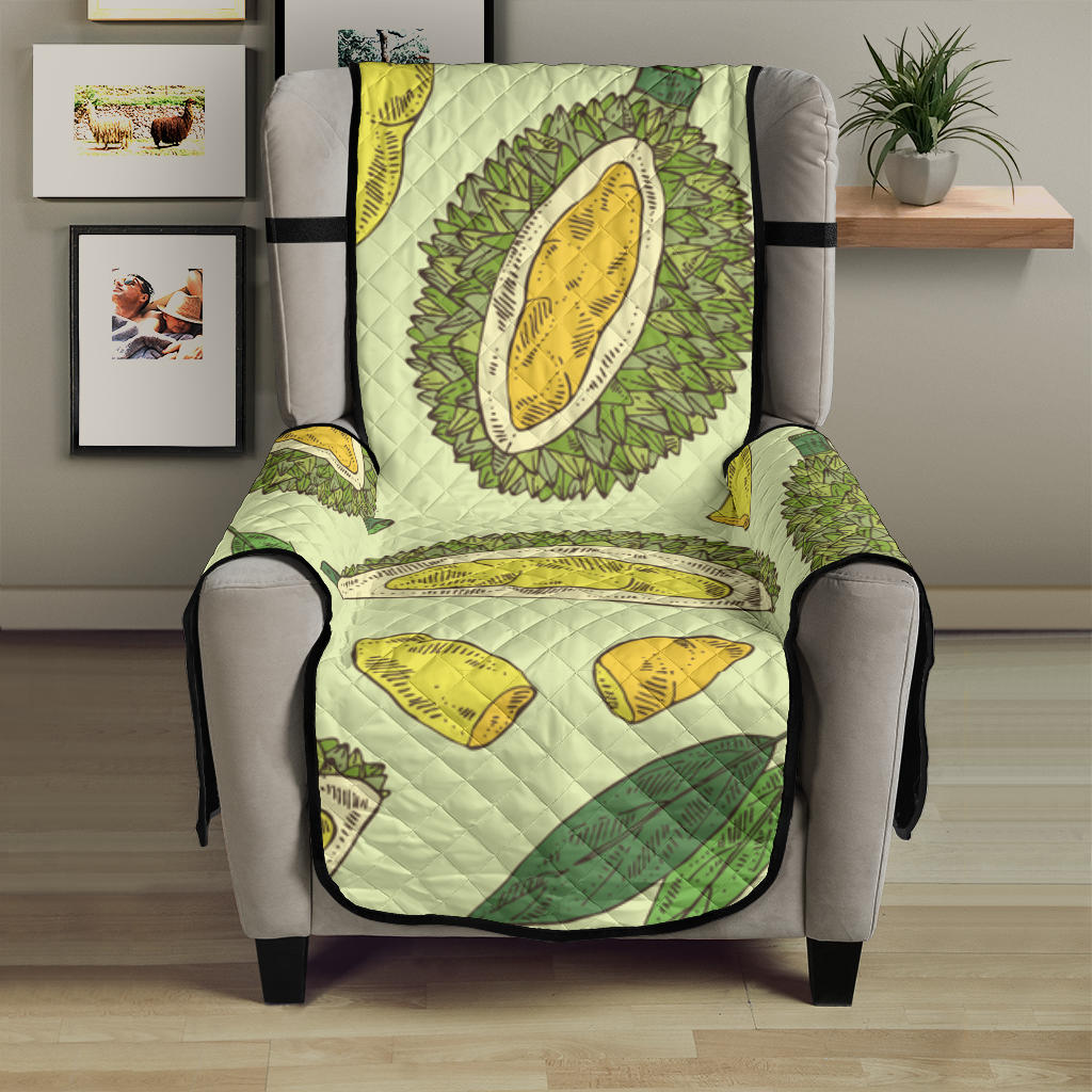 Durian leaves pattern background Chair Cover Protector