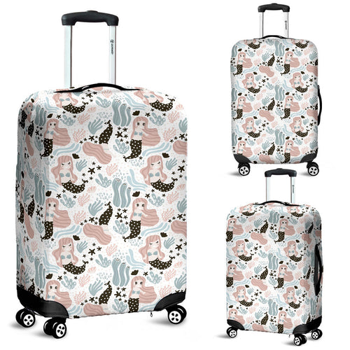 Cute Mermaid Pattern Luggage Covers