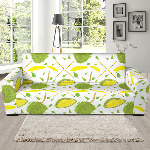 Durian Pattern Background Sofa Slipcover