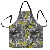 Hand Drawn Dragonfly Pattern Adjustable Apron