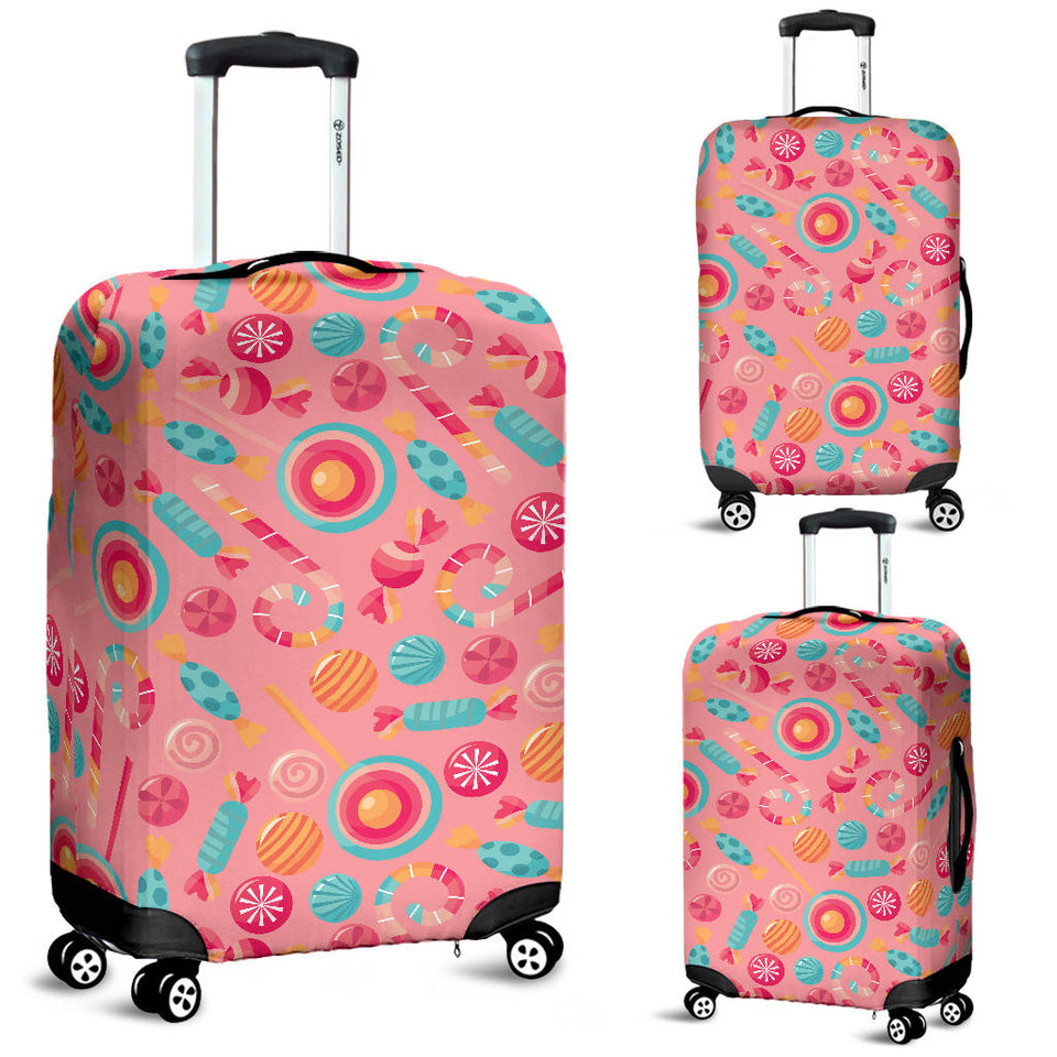 Colorful Candy Pattern Luggage Covers