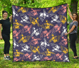 Koi Fish Carp Fish Pattern Premium Quilt