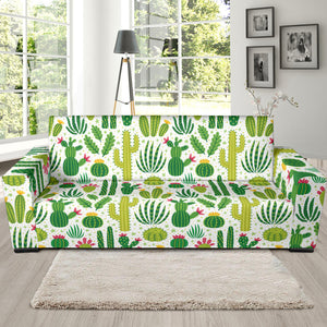 Cactus Pattern Sofa Slipcover.
