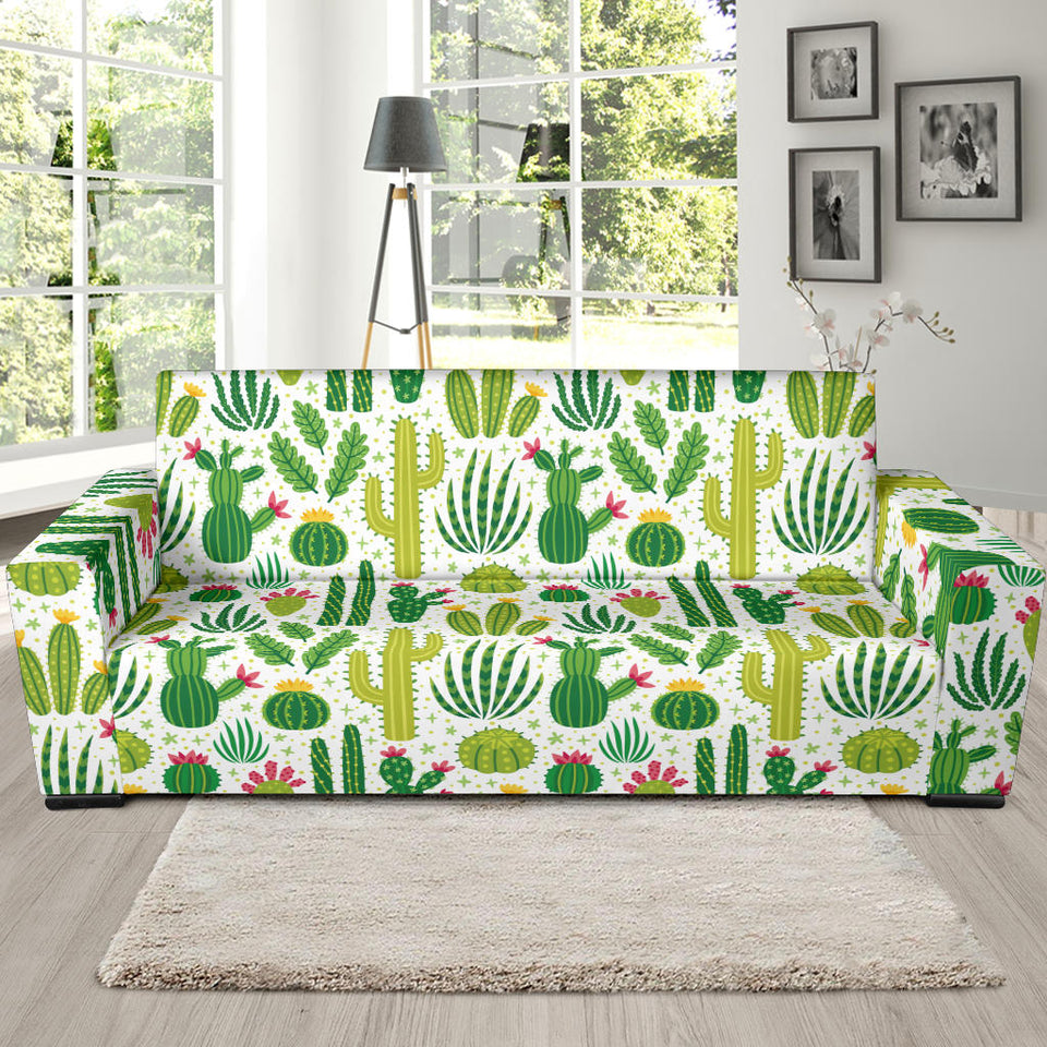 Cactus Pattern Sofa Slipcover.