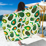 Avocado Design Pattern Sarong